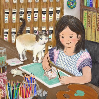 Suzuka F. - Freelance Childrens Book Illustrator