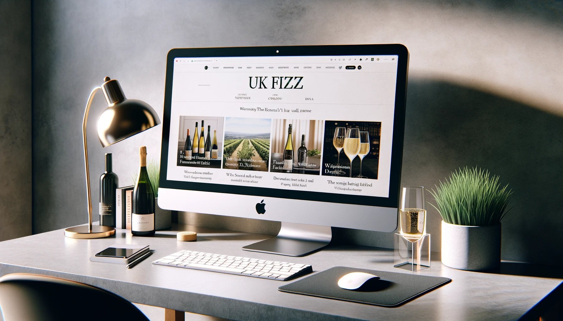 UK Fizz website Design and Development by Scott P Davis - on Twine.