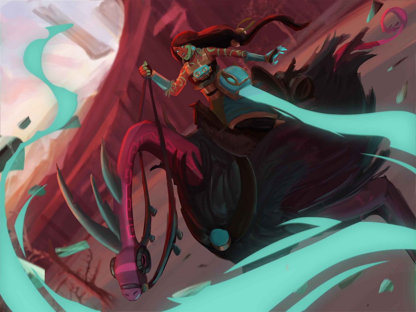 Rider of the Dunebound Steed by Delilah Sarah Bueno - on Twine.