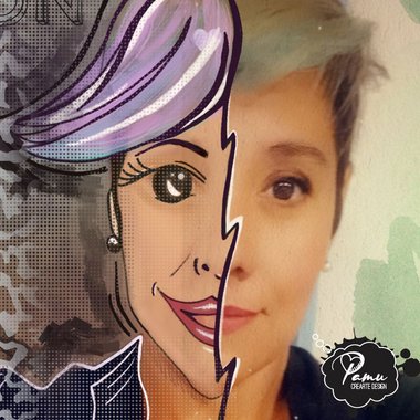 Pamela E. - Freelance Graphic Designer