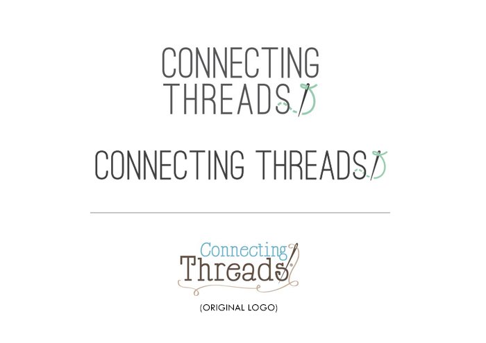 Logo Redesign: Connecting Threads by J Clarke - on Twine.