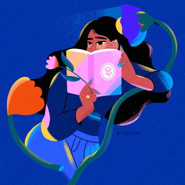 Kaitlyn A. - Freelance Graphic Designer