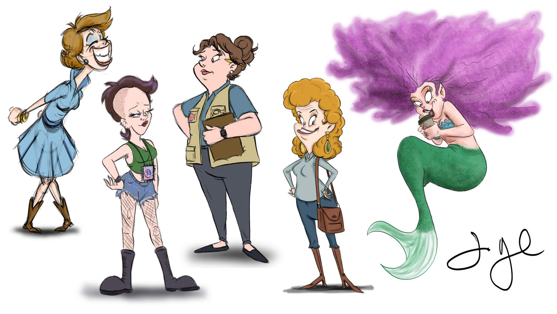 Female characters by Joe Apel - on Twine.