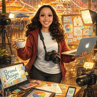 LeeAnna C. - Freelance Brand Designer