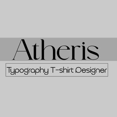 Artheris - Freelance T Shirt Designer