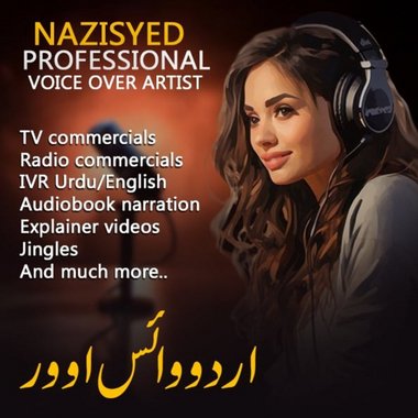 Nazish D. - Freelance Voiceover Artist