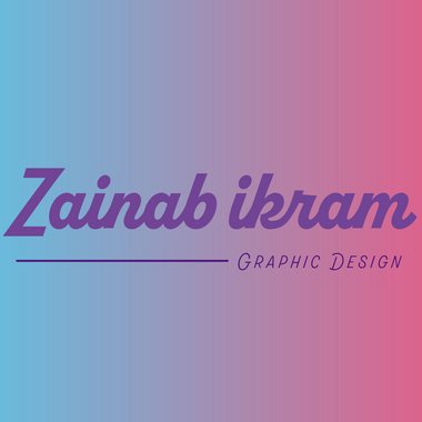 Zainab I. - Freelance Brand Designer
