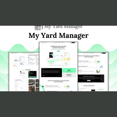 My Yard Manager - AI Auto Parts Inventory Management System by Abdul ...