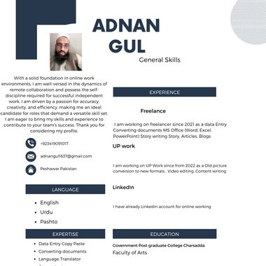 Adnangul - Freelance Co Writer
