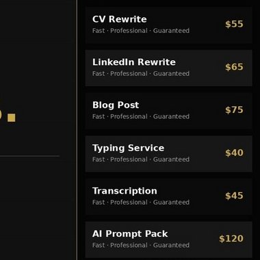 MANENZHE P. - Freelance Audio Transcriber