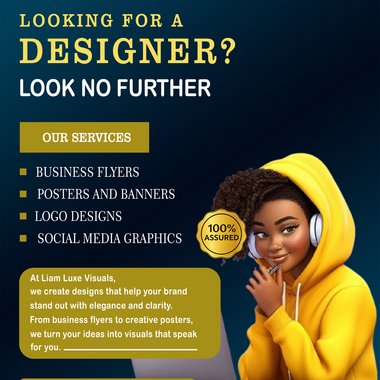 LIAM V. - Freelance Graphic Designer