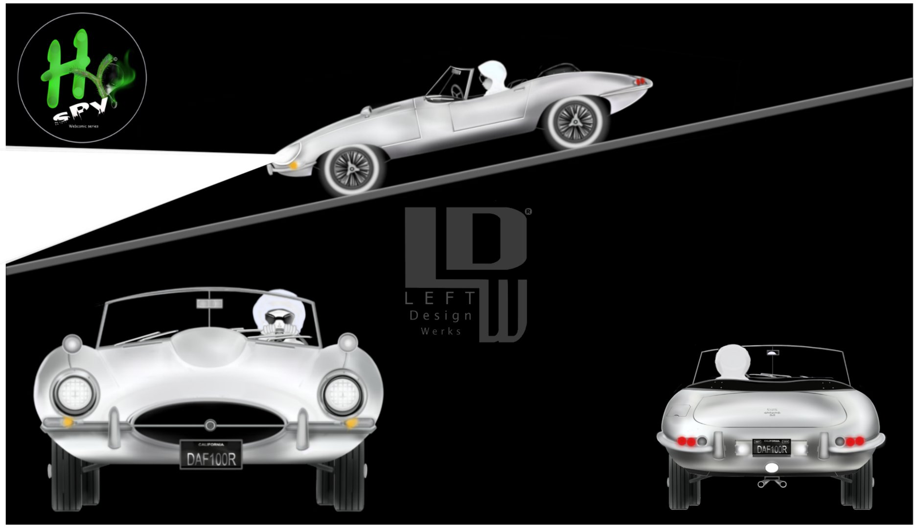 Hy sPy© Webcomic series: Official stills- Diamond Ho and her 1962 ...