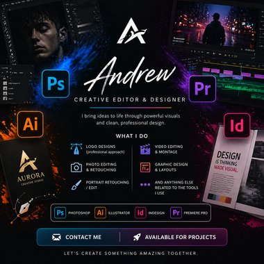 Andrew M. - Freelance Video Editor