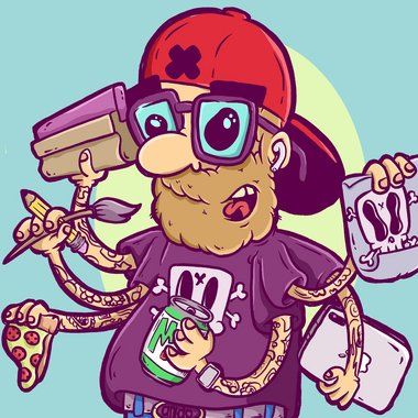 Jeffrey A. - Freelance Graphic Designer