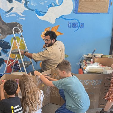 SpaceCityMurals - Freelance 2d Animator