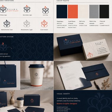 Basma F. - Freelance Graphic Designer